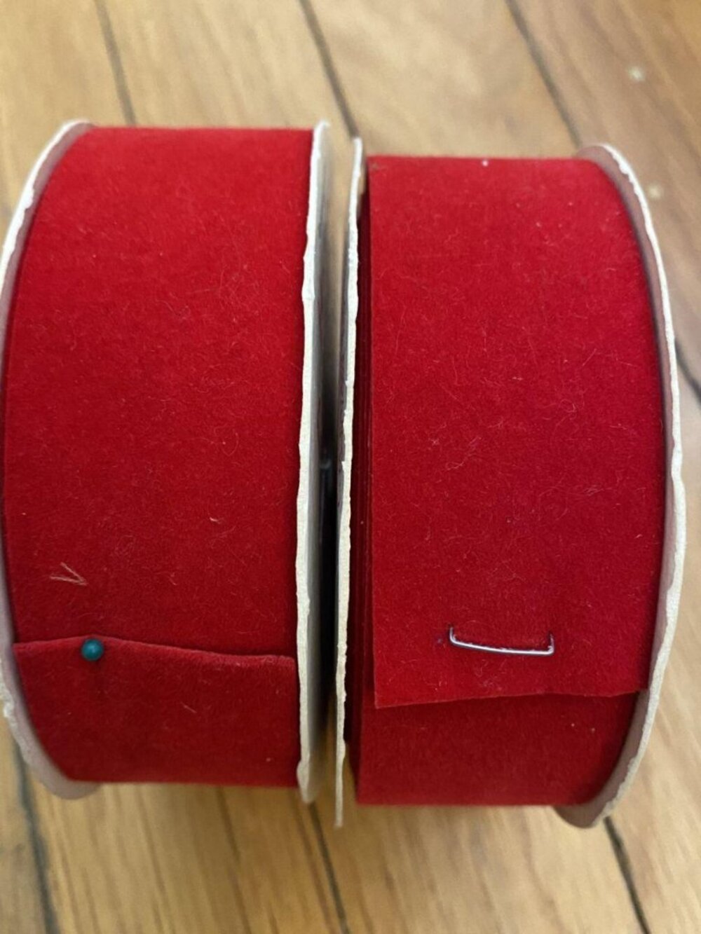 NEW Vintage Red Velvet Ribbon
